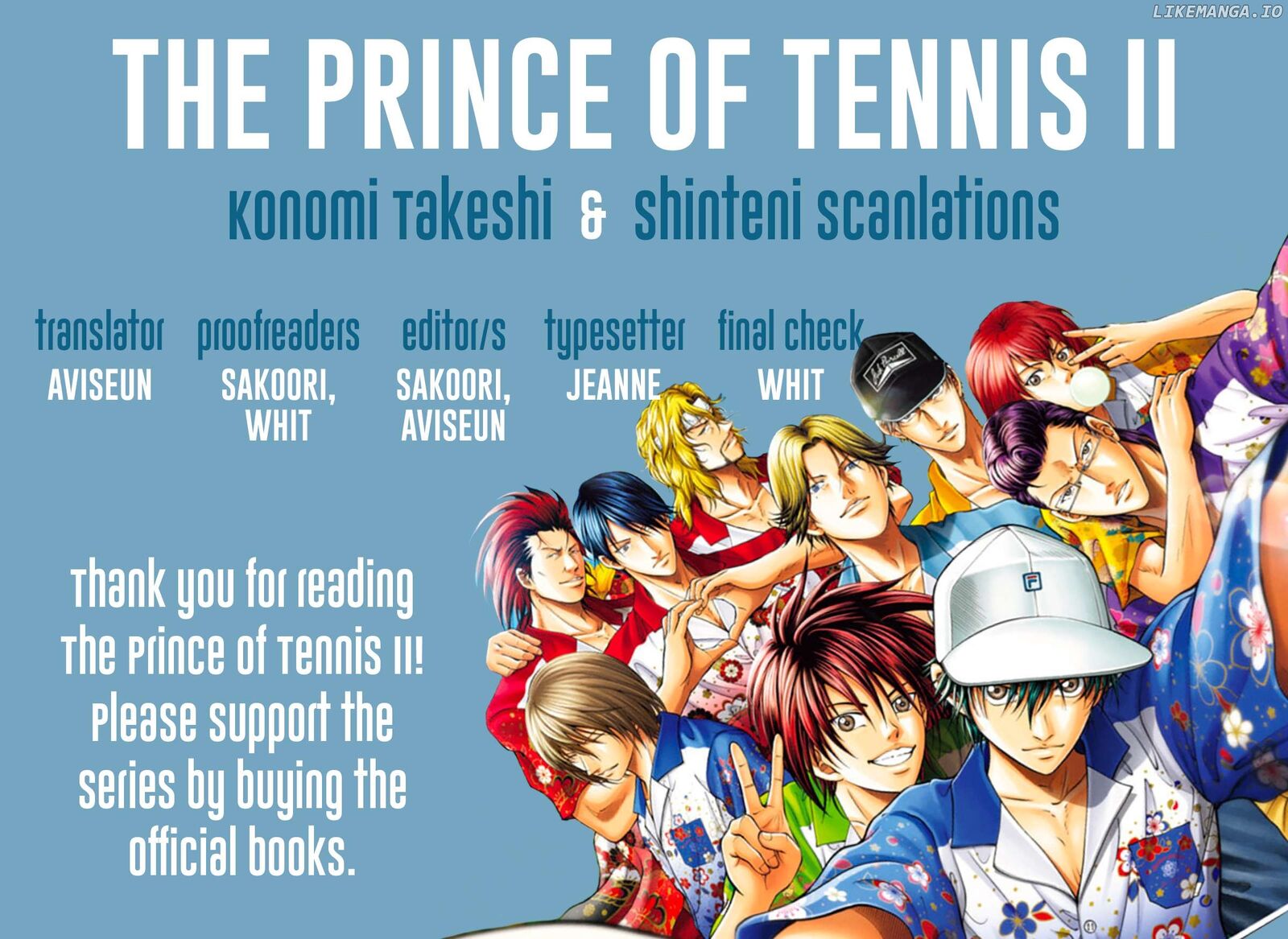 New Prince Of Tennis Chapter 391 Page 14