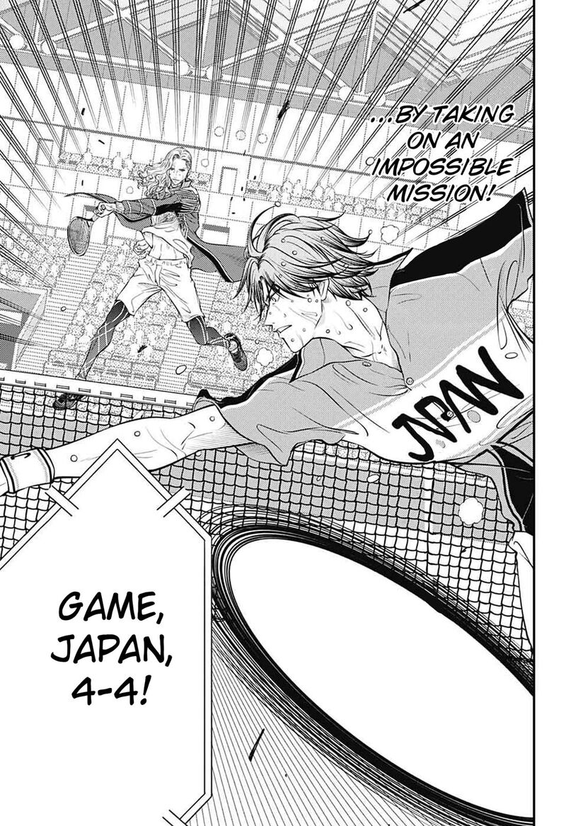 New Prince Of Tennis Chapter 399 Page 15