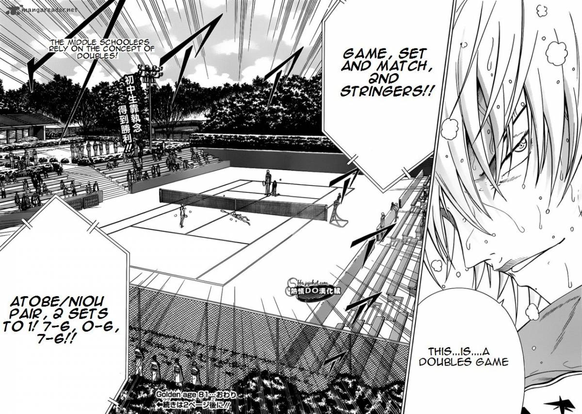 New Prince Of Tennis Chapter 81 Page 12