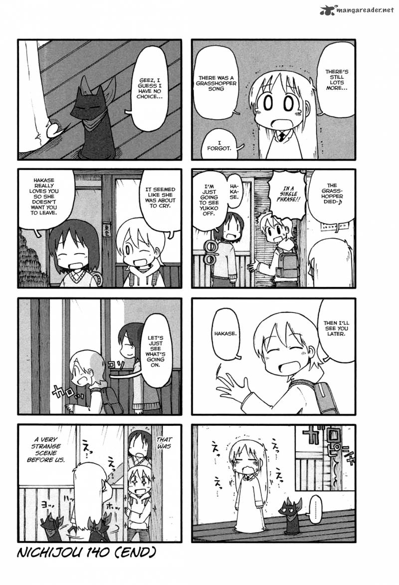 Nichijou Chapter 140 Page 4