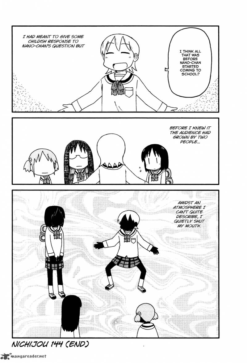 Nichijou Chapter 144 Page 10