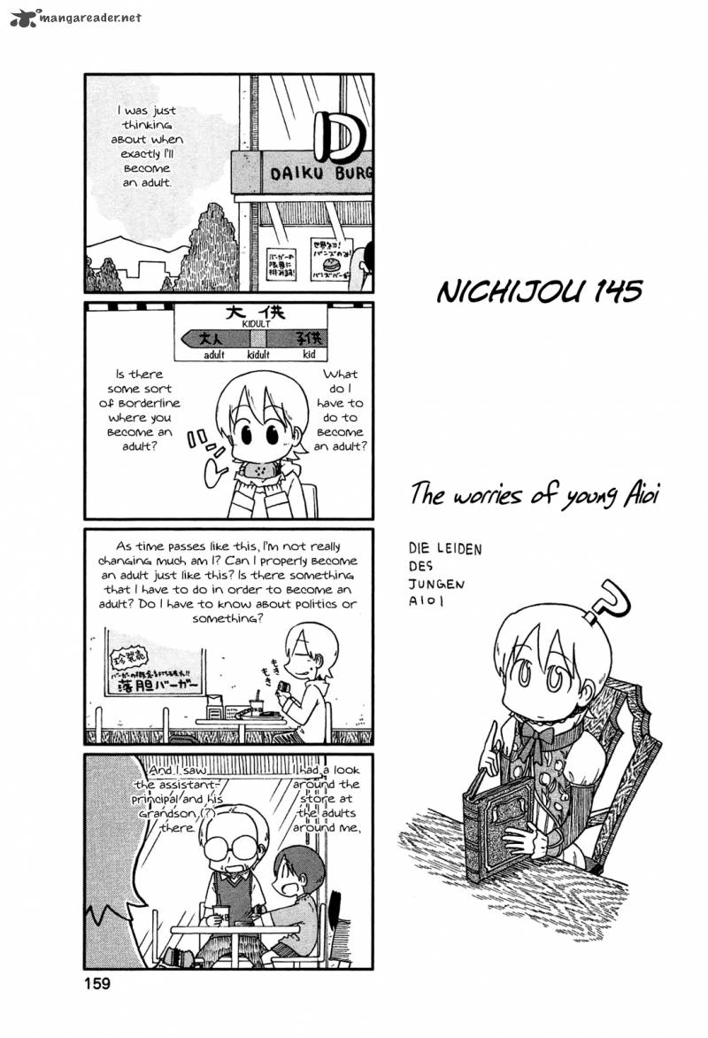 Nichijou Chapter 145 Page 1