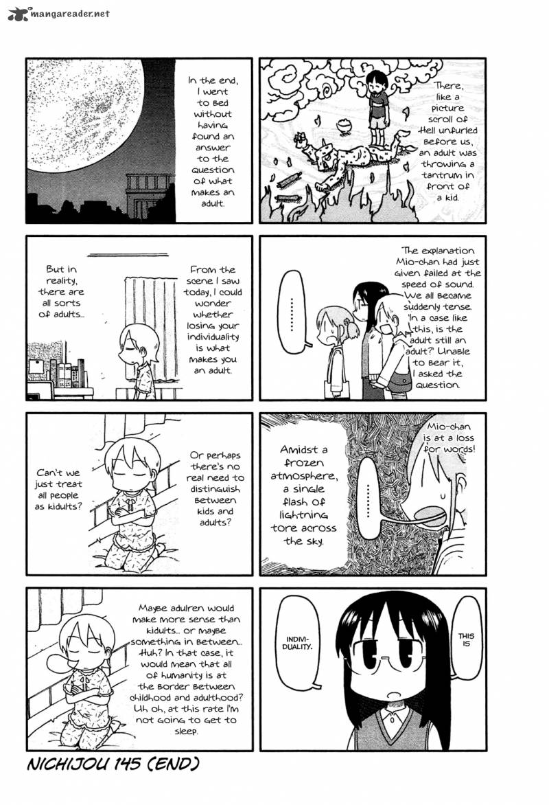 Nichijou Chapter 145 Page 4