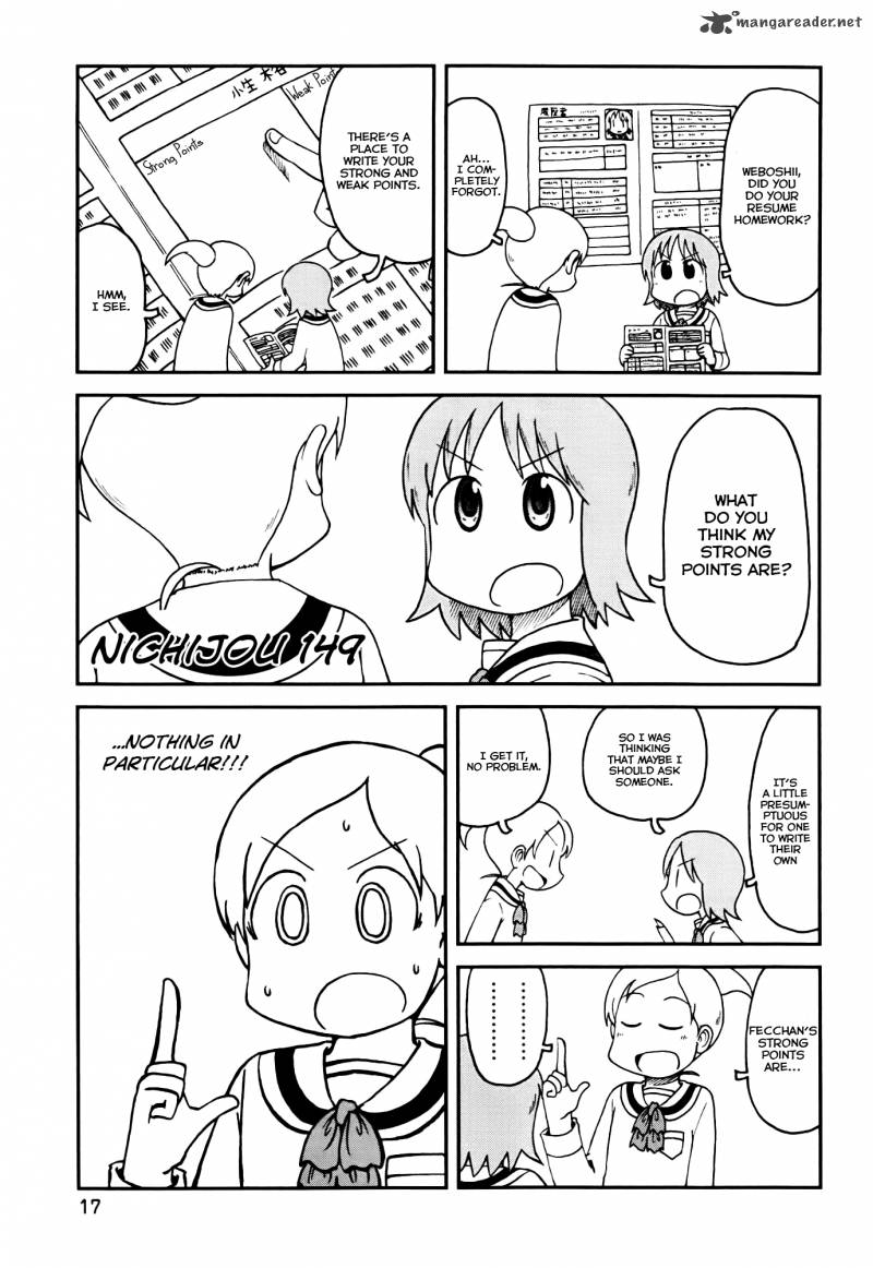 Nichijou Chapter 149 Page 1