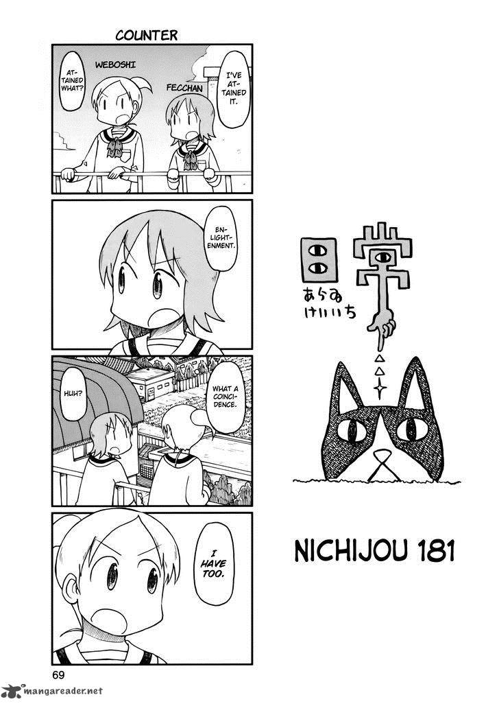 Nichijou Chapter 188 Page 1