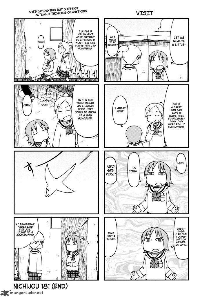 Nichijou Chapter 188 Page 4