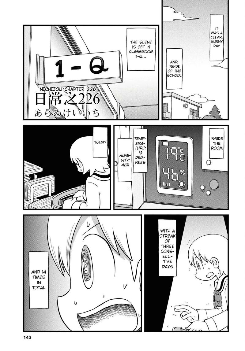 Nichijou Chapter 226 Page 1