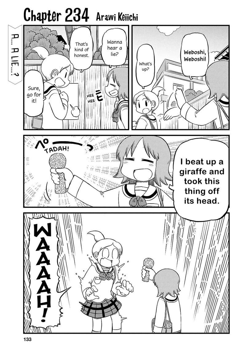 Nichijou Chapter 234 Page 1