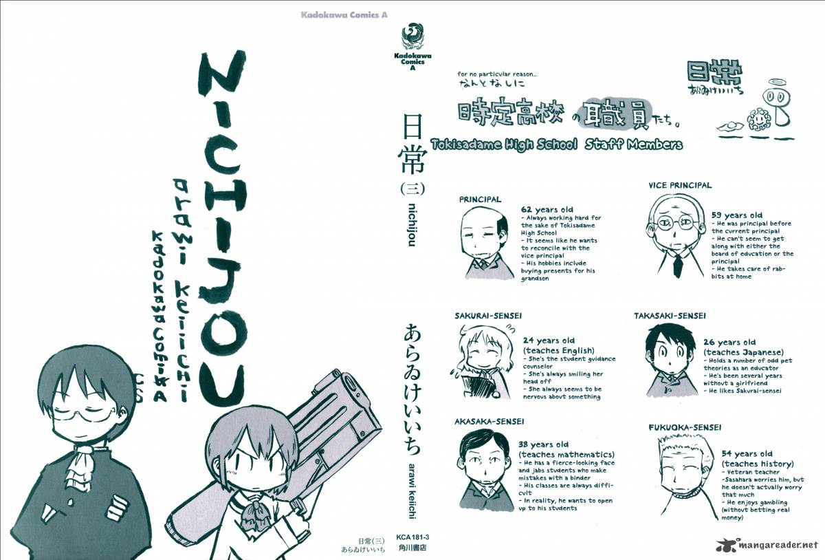 Nichijou Chapter 35 Page 3