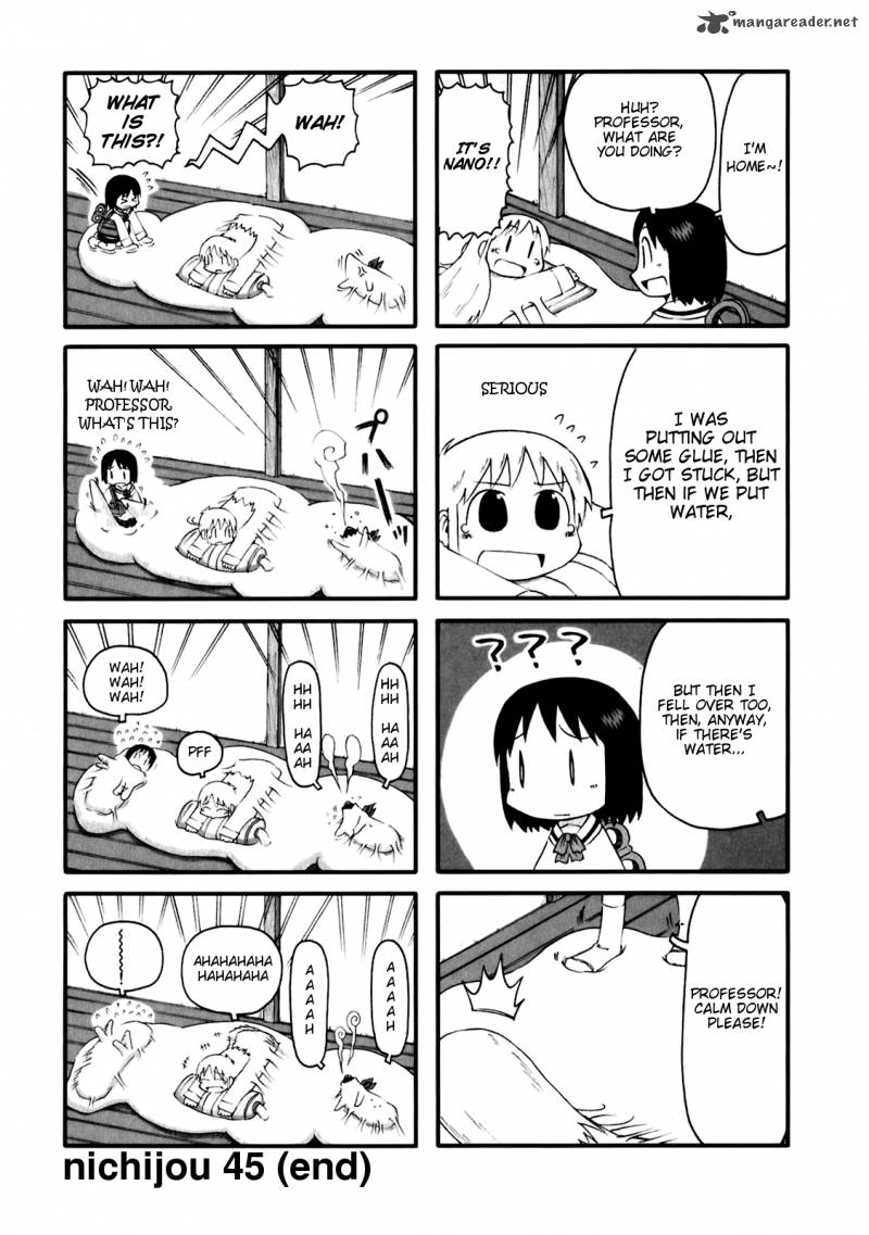 Nichijou Chapter 45 Page 4
