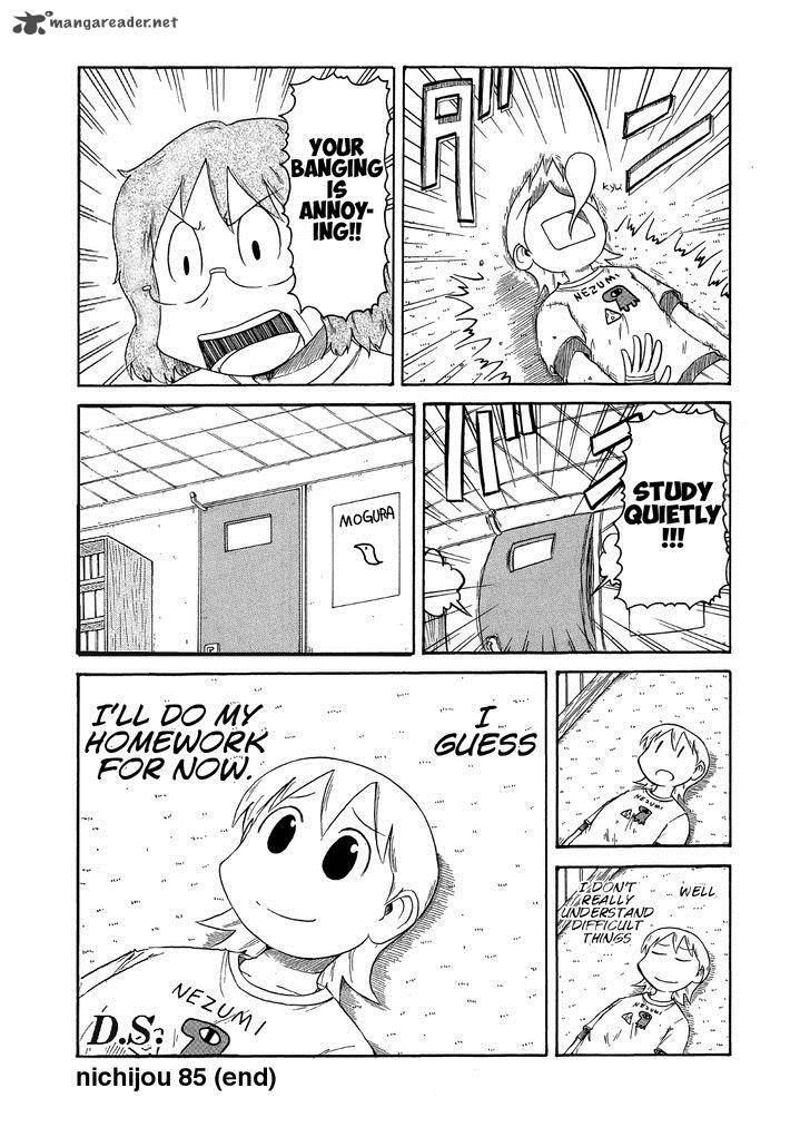 Nichijou Chapter 85 Page 8