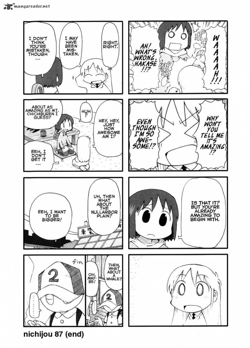 Nichijou Chapter 87 Page 4