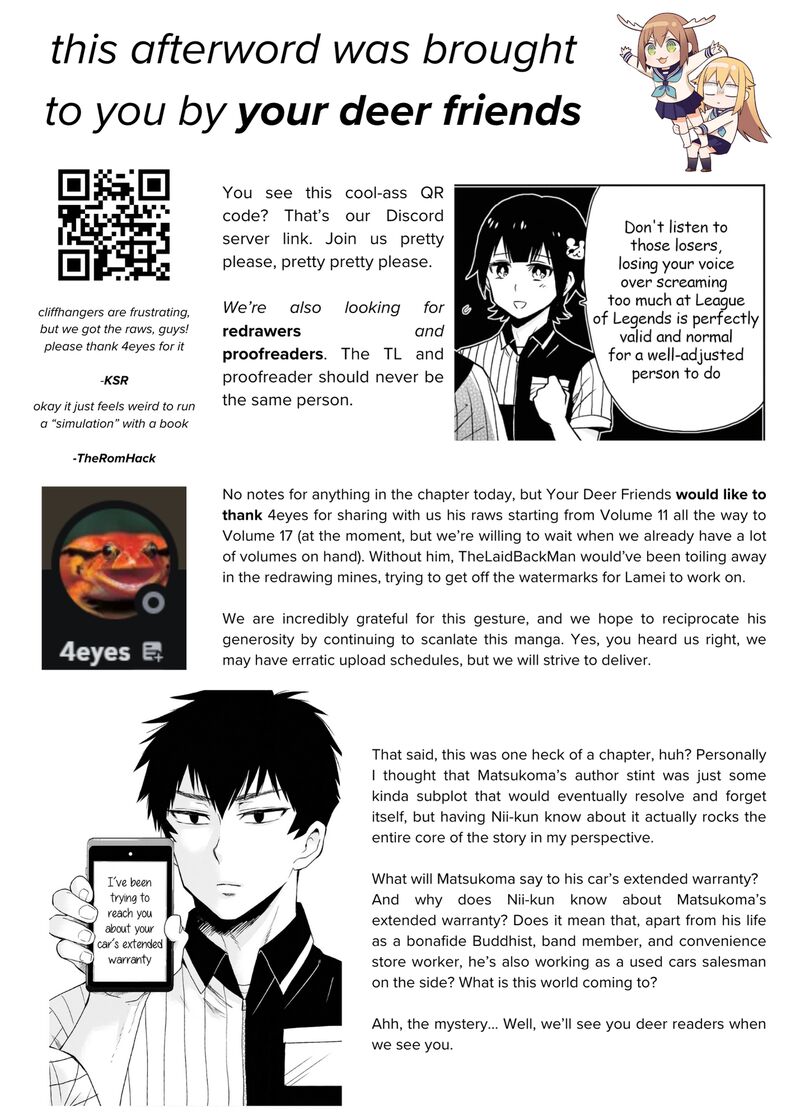 Nietzsche Sensei Konbini Ni Satori Sedai No Shinjin Ga Maiorita Chapter 58 Page 30