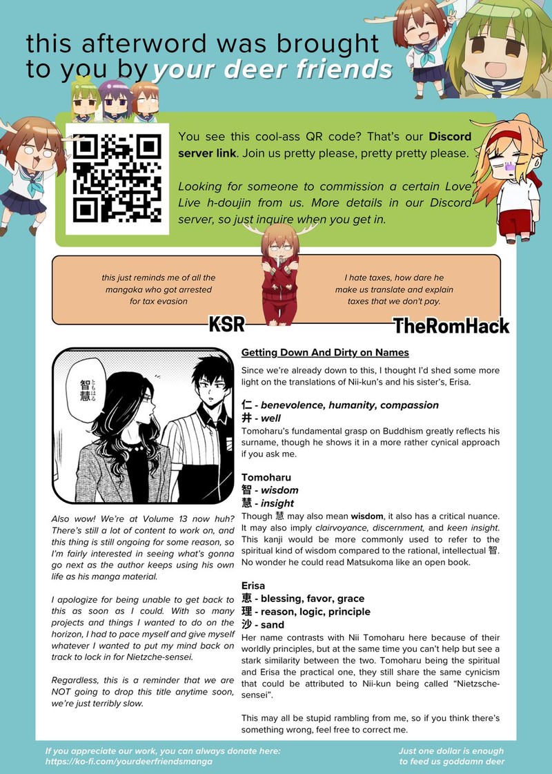 Nietzsche Sensei Konbini Ni Satori Sedai No Shinjin Ga Maiorita Chapter 71 Page 31