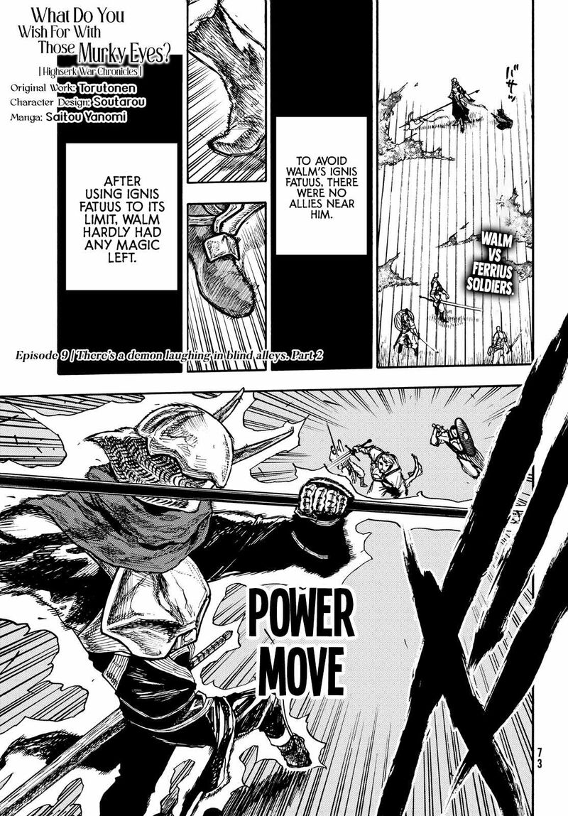 Nigoru Hitomi De Nani Wo Negau Highserk Senki Chapter 9 Page 2