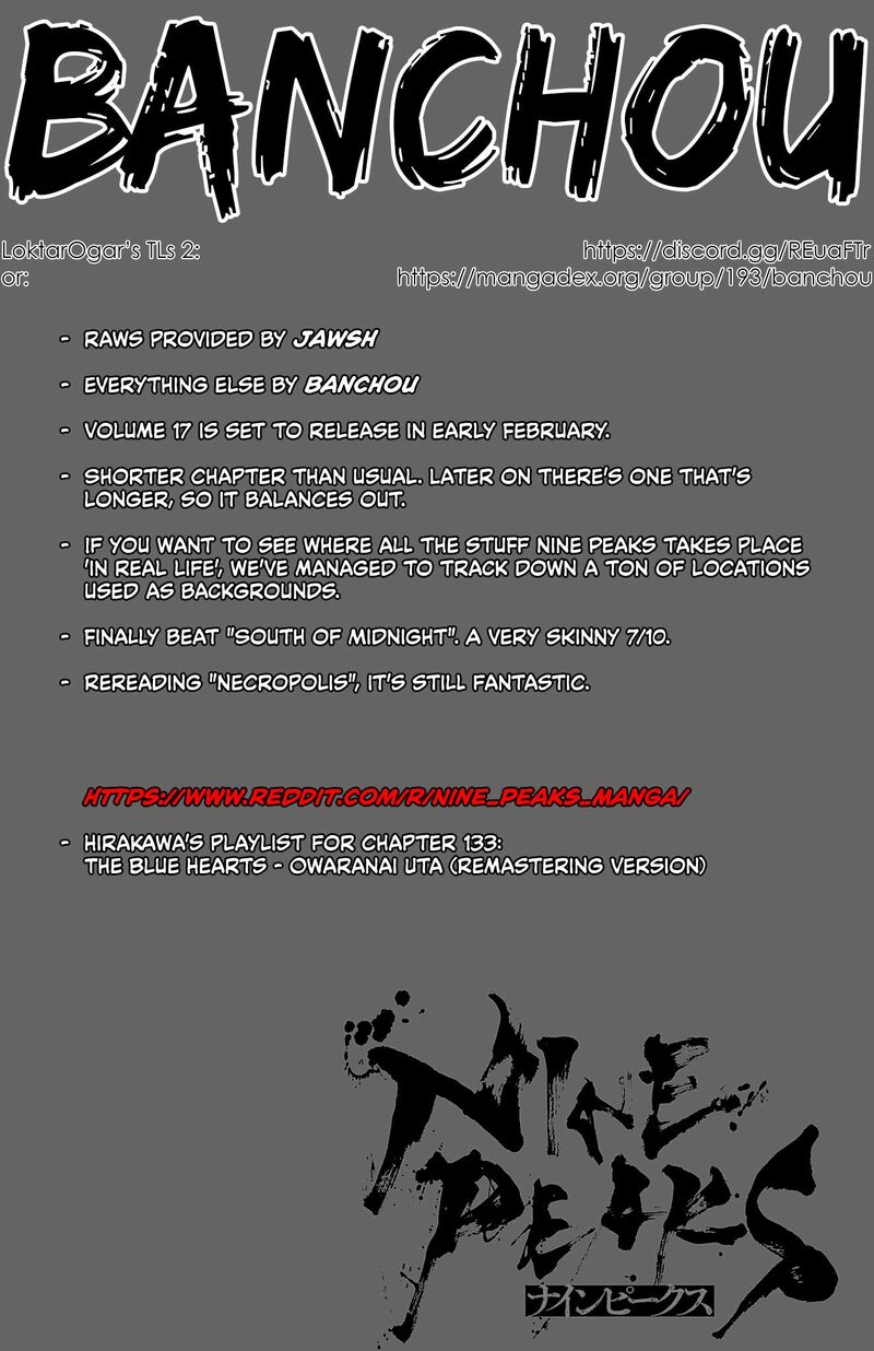 Nine Peaks Chapter 133 Page 1