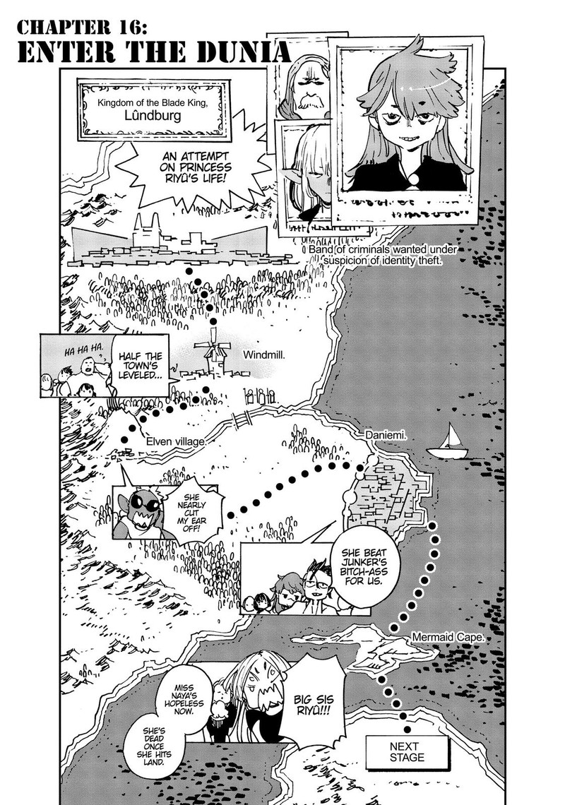 Ninkyou Tensei Isekai No Yakuzahime Chapter 16 Page 1