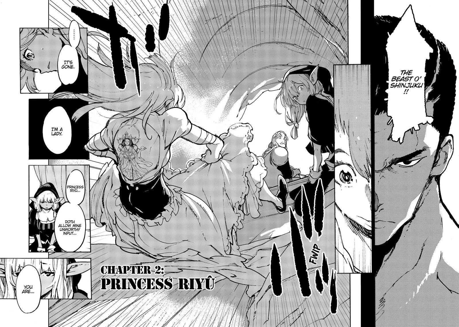 Ninkyou Tensei Isekai No Yakuzahime Chapter 2 Page 2