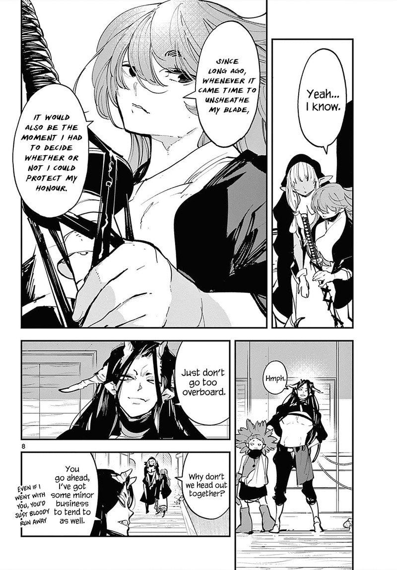 Ninkyou Tensei Isekai No Yakuzahime Chapter 42 Page 7