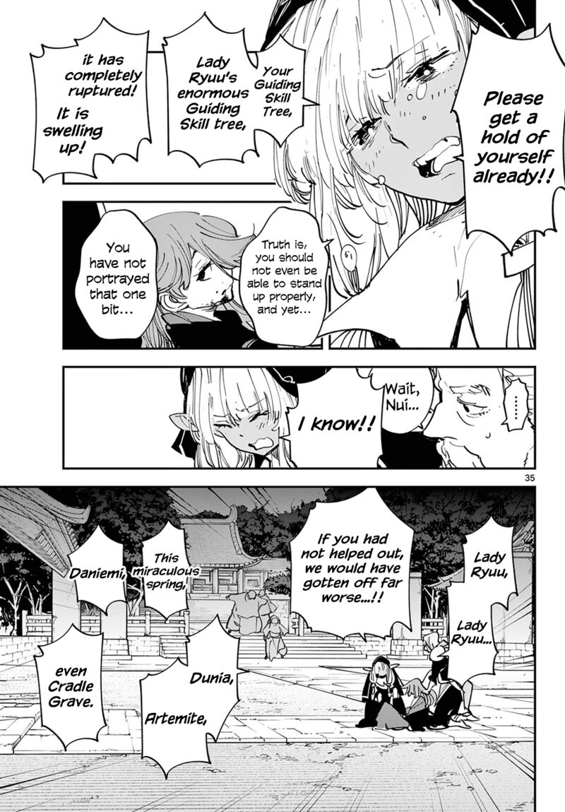 Ninkyou Tensei Isekai No Yakuzahime Chapter 47 Page 34