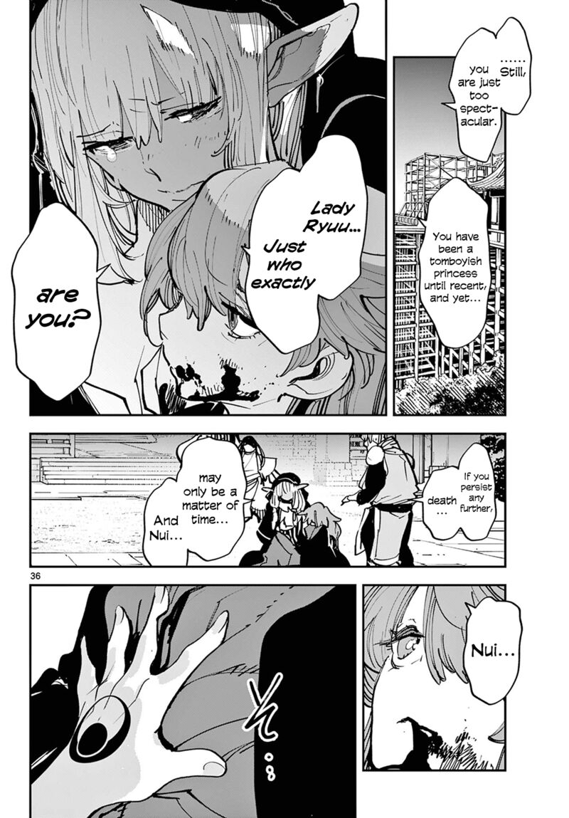Ninkyou Tensei Isekai No Yakuzahime Chapter 47 Page 35