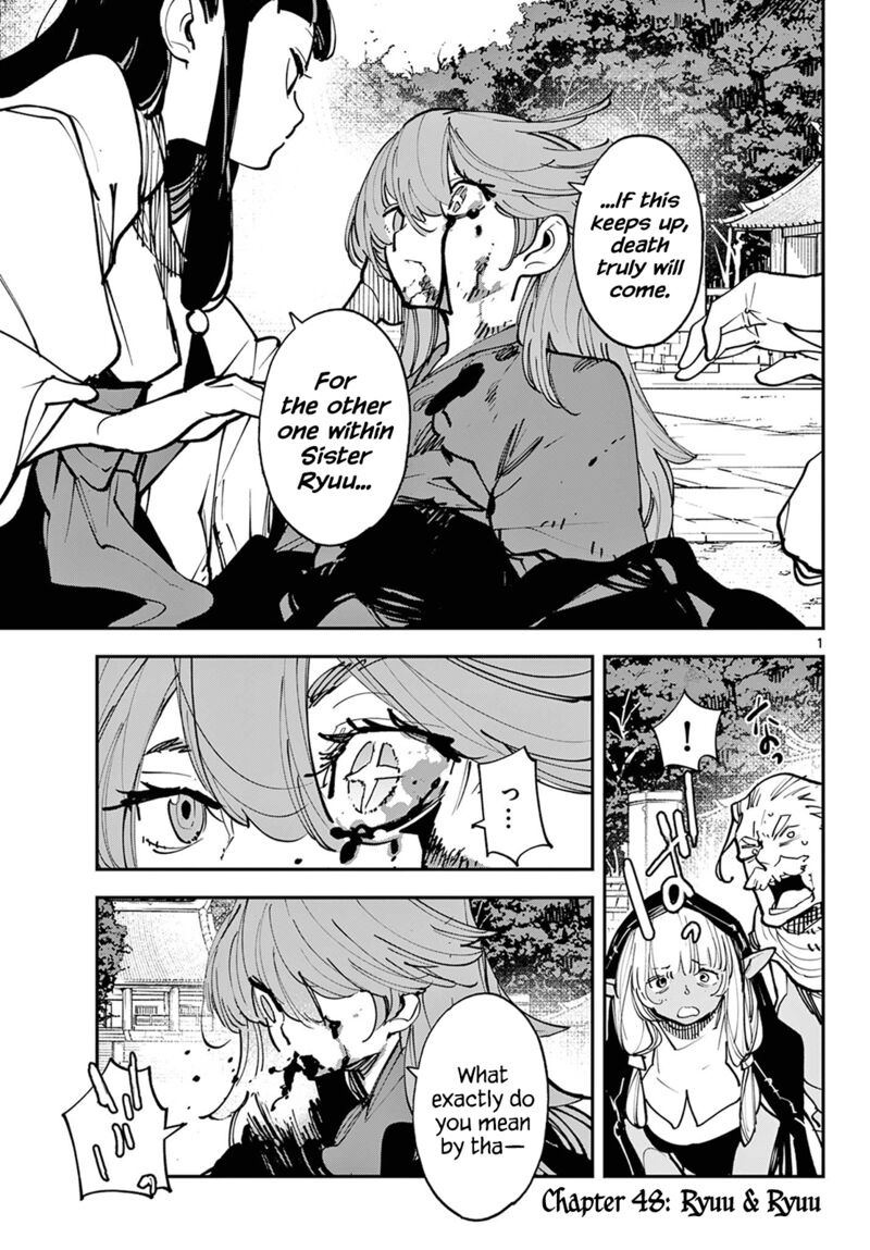 Ninkyou Tensei Isekai No Yakuzahime Chapter 48 Page 1