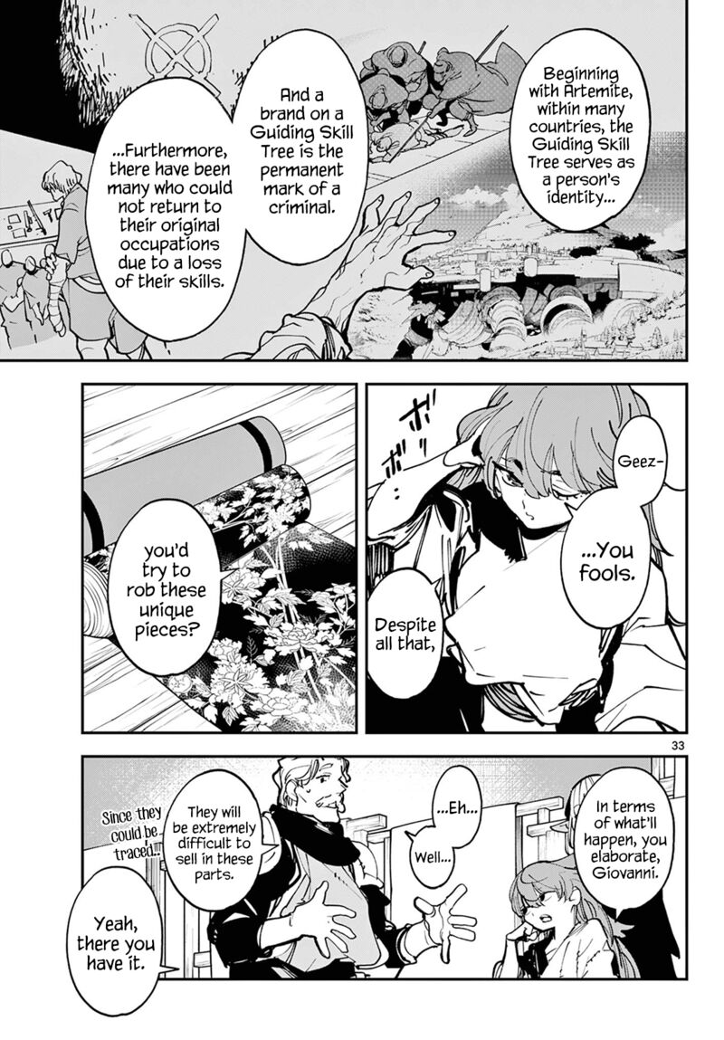 Ninkyou Tensei Isekai No Yakuzahime Chapter 49 Page 32