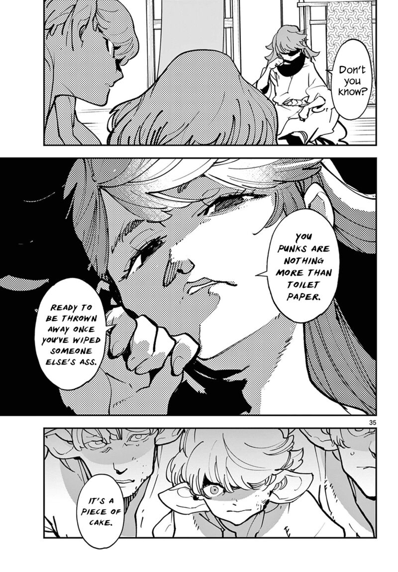 Ninkyou Tensei Isekai No Yakuzahime Chapter 49 Page 34