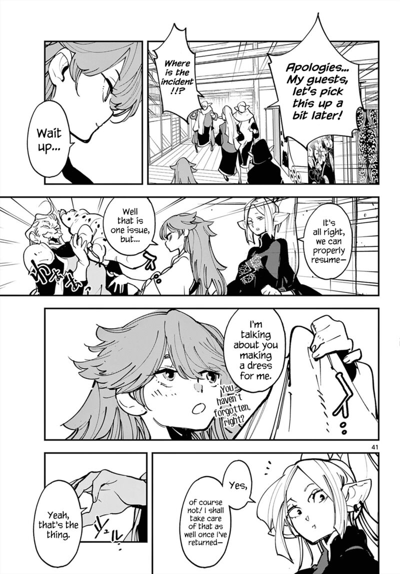 Ninkyou Tensei Isekai No Yakuzahime Chapter 49 Page 40