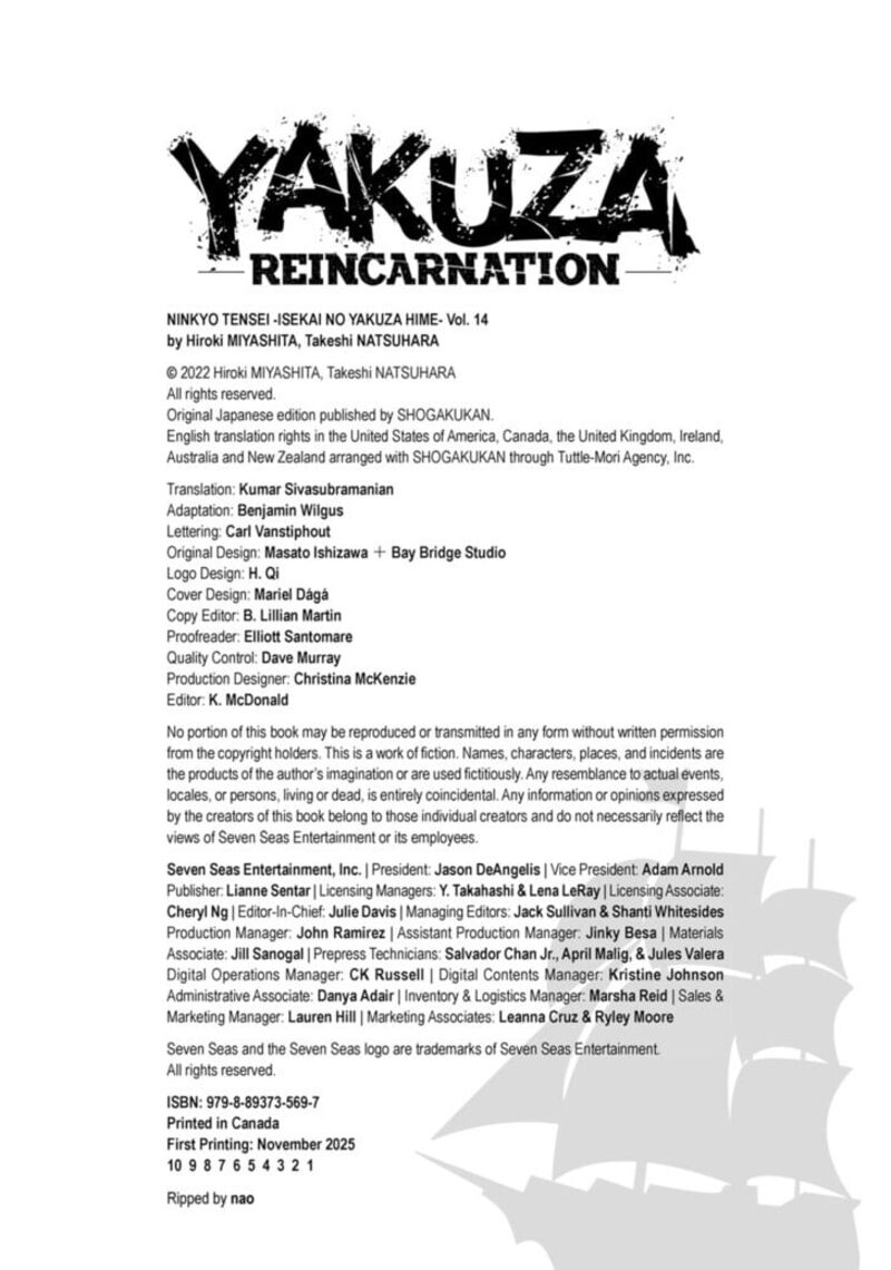 Ninkyou Tensei Isekai No Yakuzahime Chapter 56e Page 3