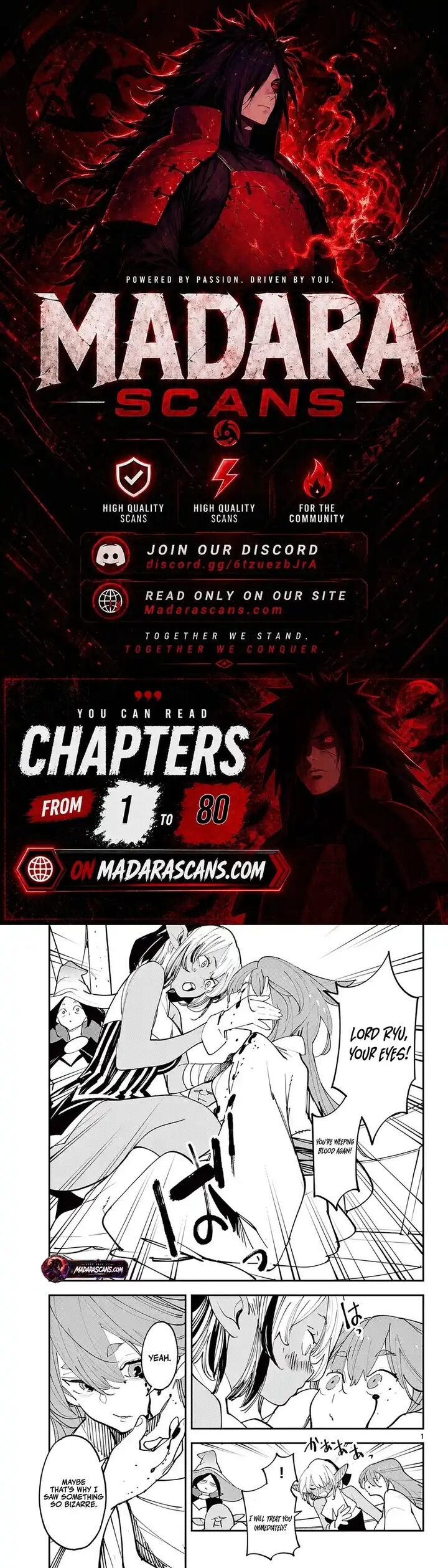 Ninkyou Tensei Isekai No Yakuzahime Chapter 66a Page 1