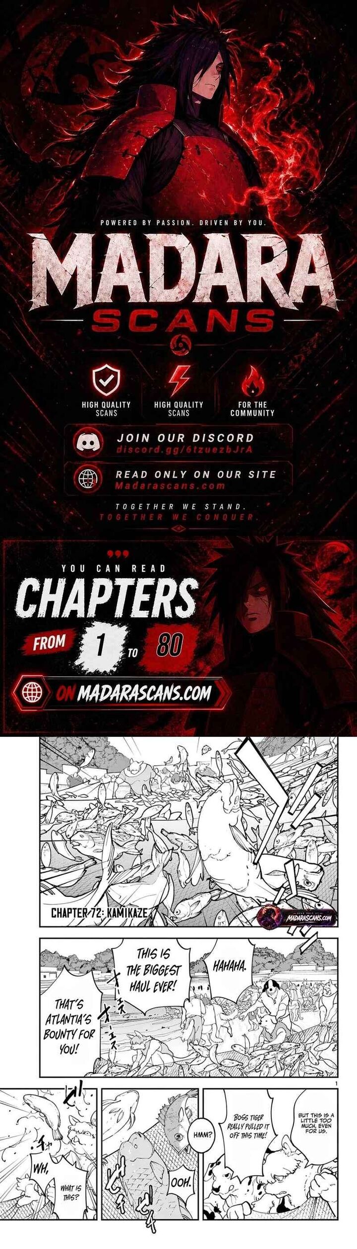 Ninkyou Tensei Isekai No Yakuzahime Chapter 72a Page 1