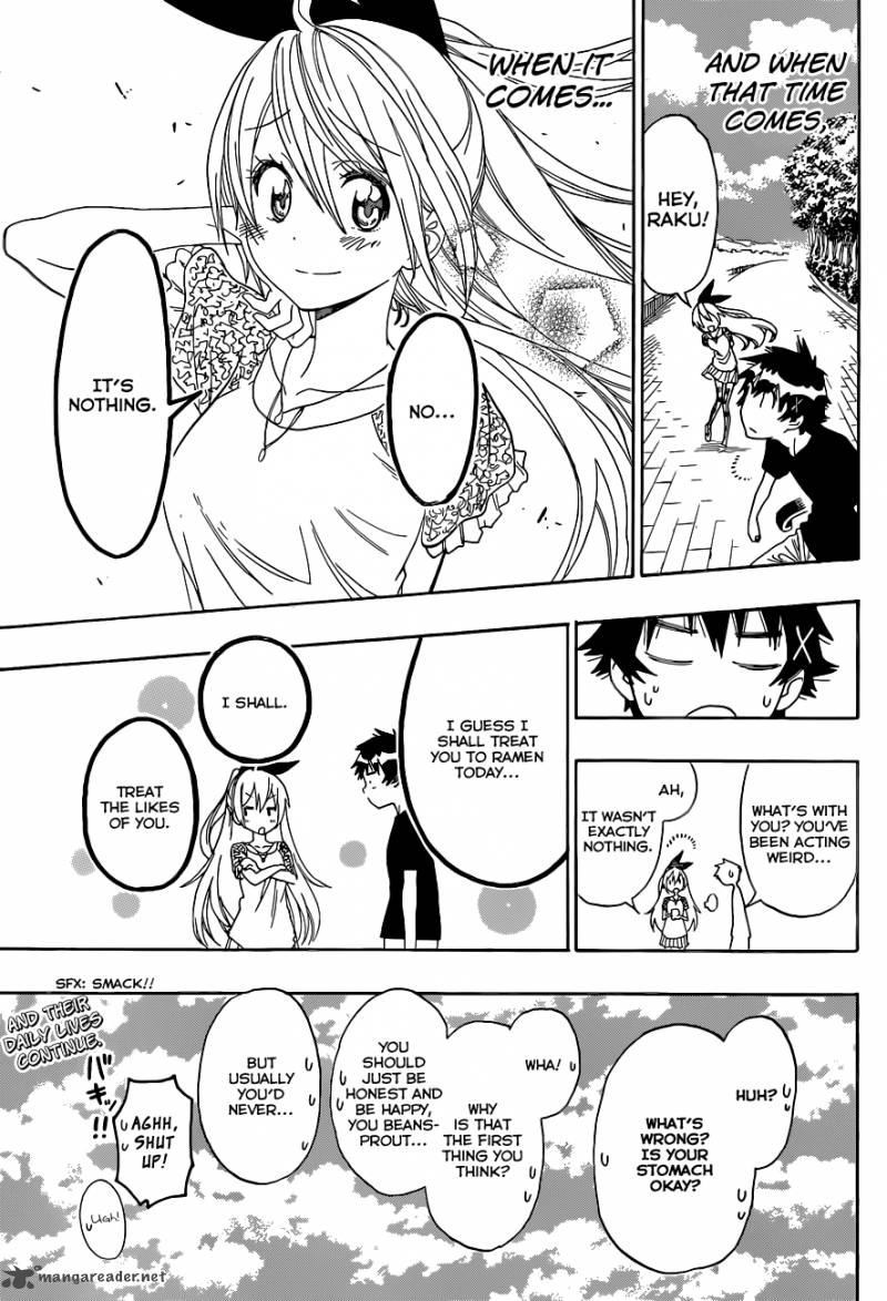 Nisekoi Chapter 100 Page 20