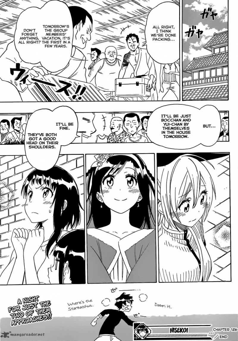 Nisekoi Chapter 126 Page 20