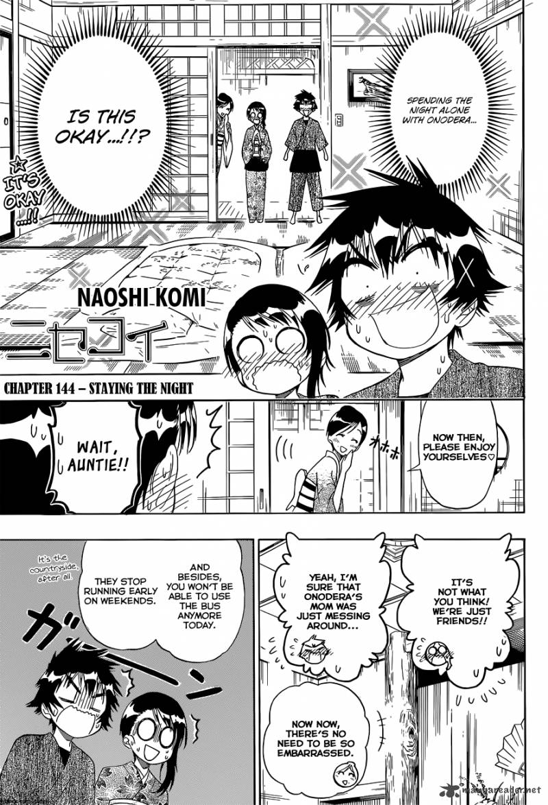 Nisekoi Chapter 144 Page 2