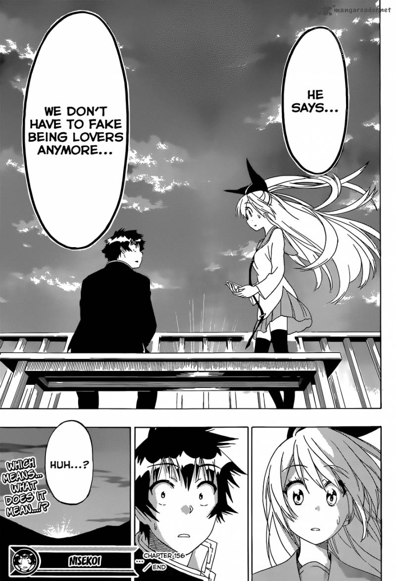 Nisekoi Chapter 156 Page 20