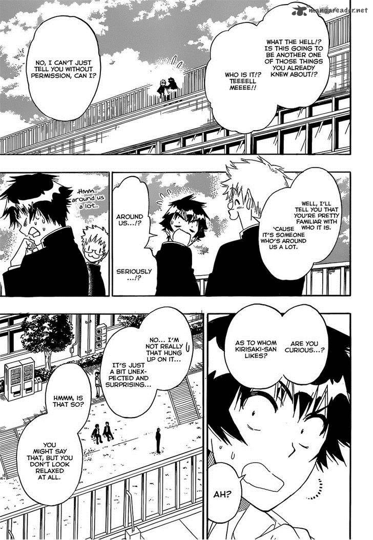 Nisekoi Chapter 175 Page 7