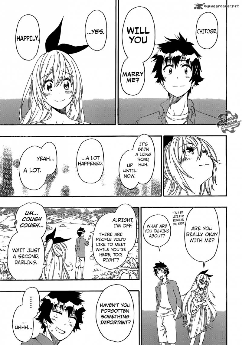 Nisekoi Chapter 229 Page 21