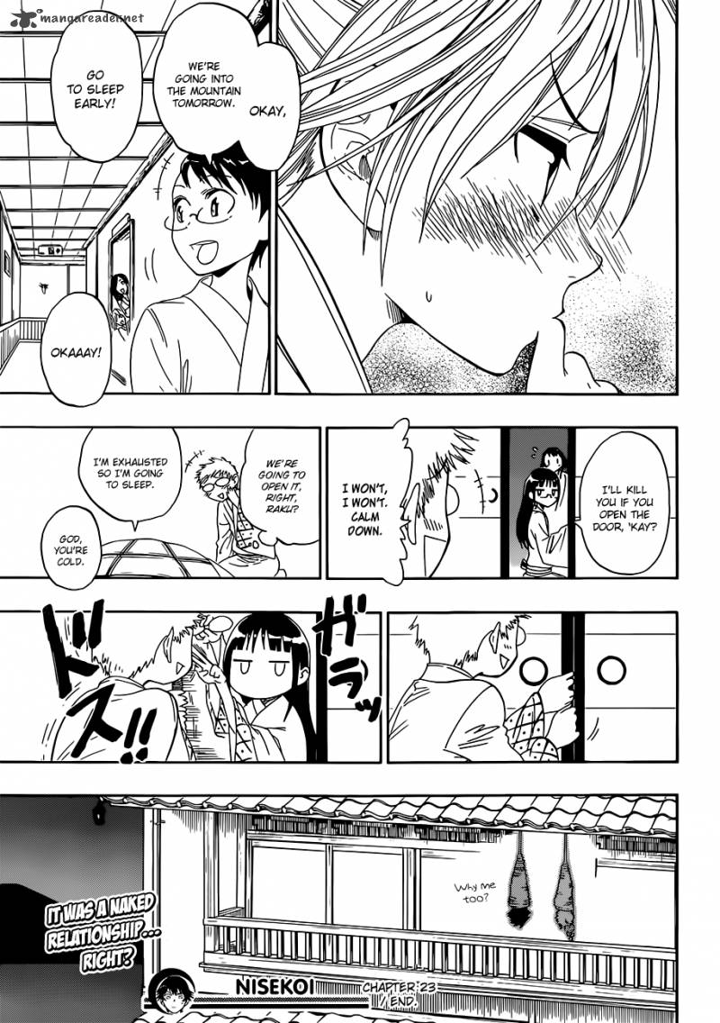 Nisekoi Chapter 23 Page 20