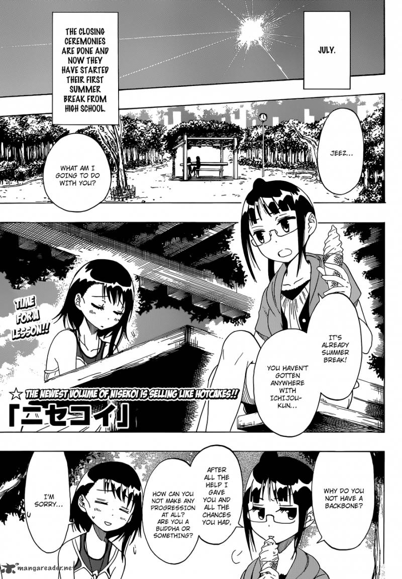 Nisekoi Chapter 38 Page 1