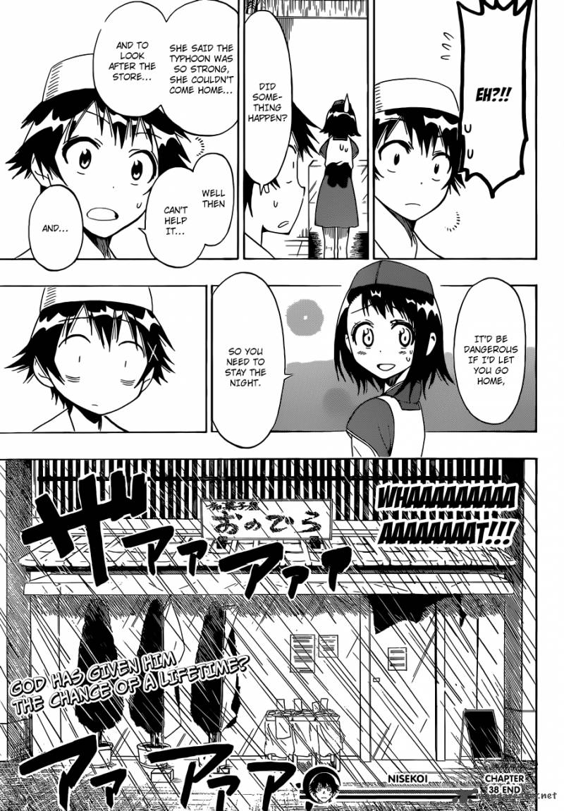 Nisekoi Chapter 38 Page 20