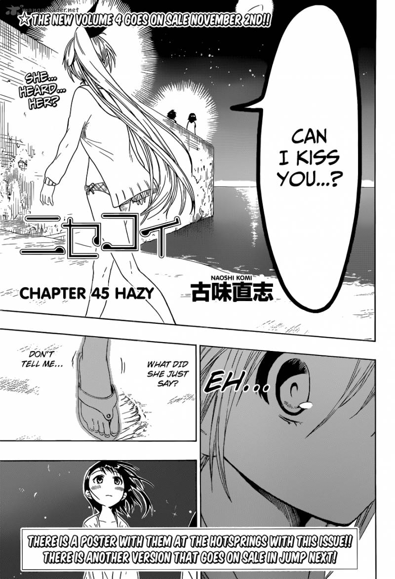 Nisekoi Chapter 45 Page 2