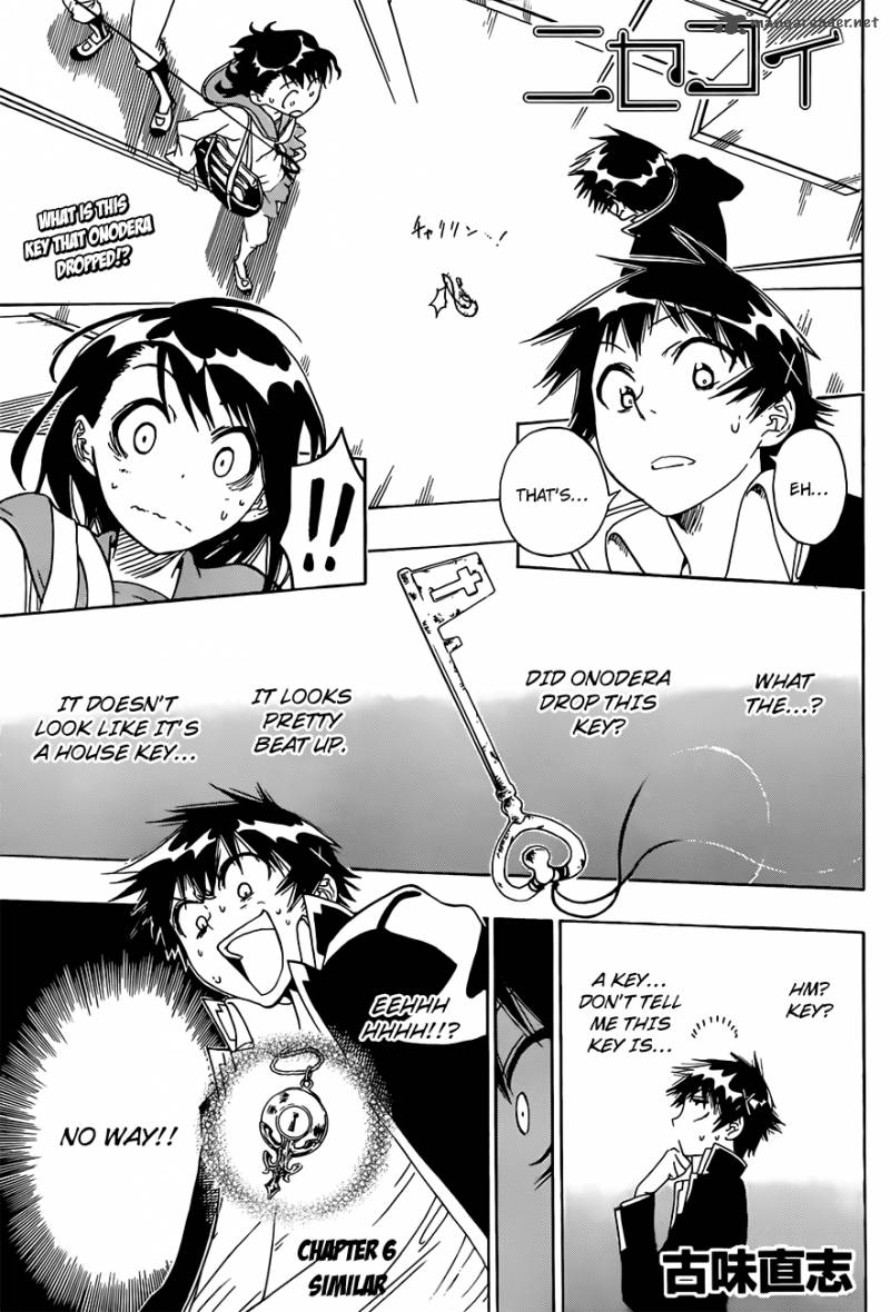 Nisekoi Chapter 6 Page 1