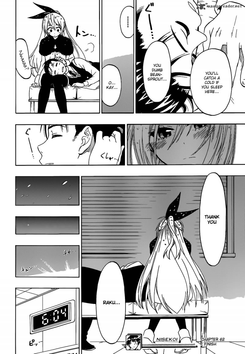 Nisekoi Chapter 62 Page 19