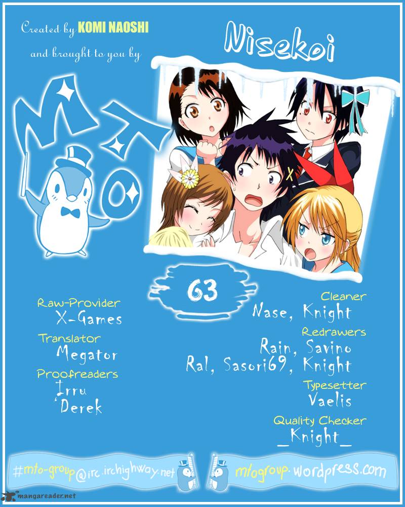 Nisekoi Chapter 63 Page 1