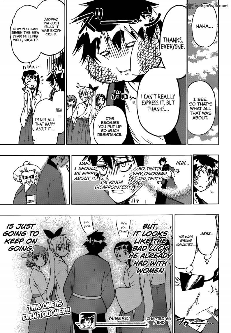 Nisekoi Chapter 64 Page 20