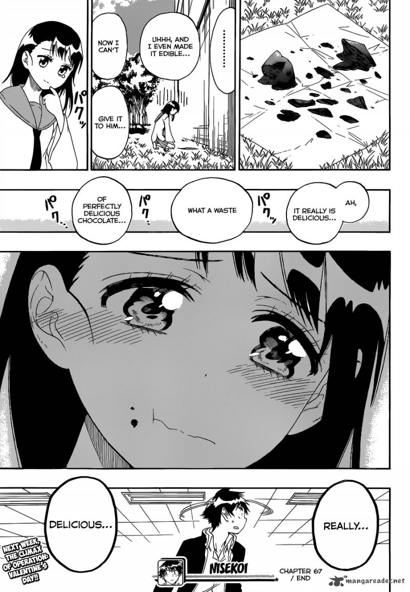 Nisekoi Chapter 67 Page 20