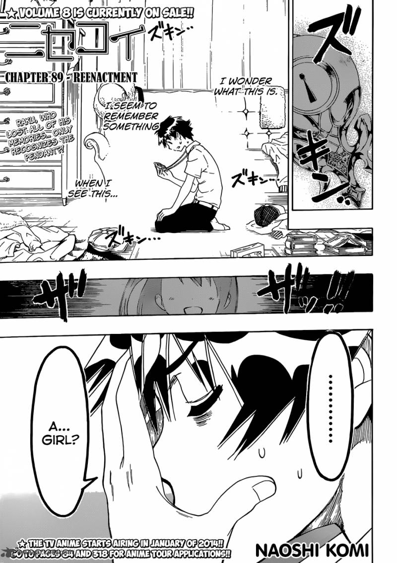 Nisekoi Chapter 89 Page 2