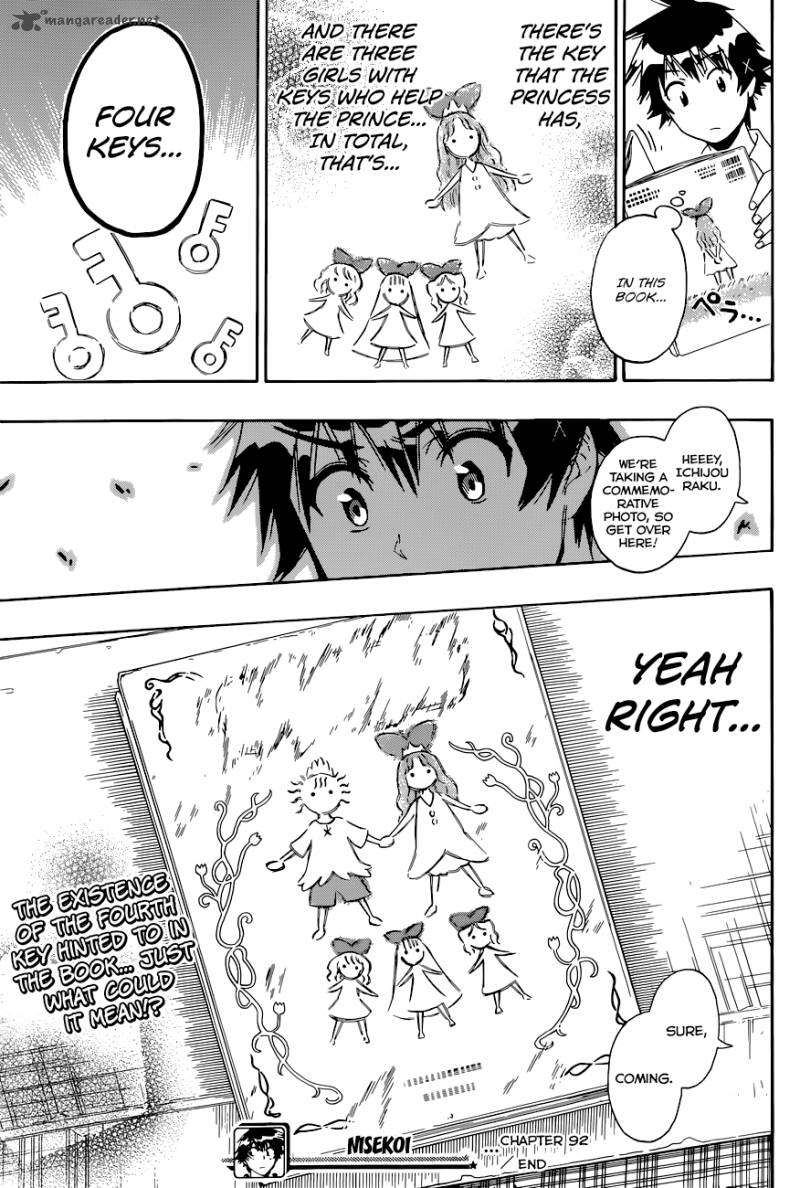 Nisekoi Chapter 92 Page 20