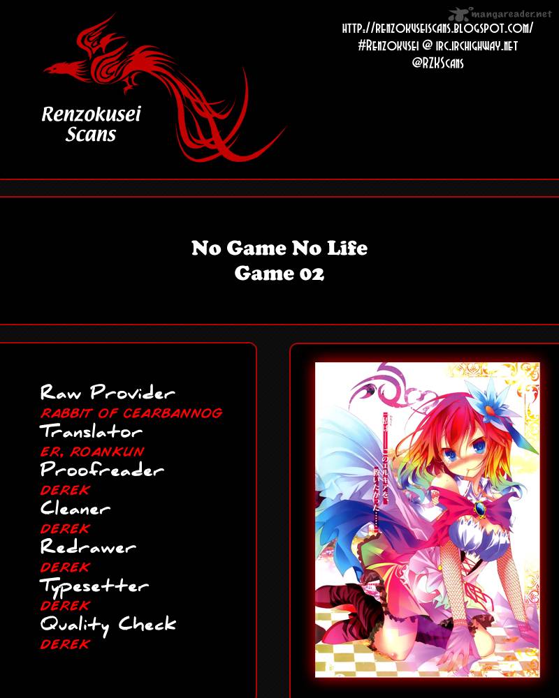No Game No Life Chapter 2 Page 1